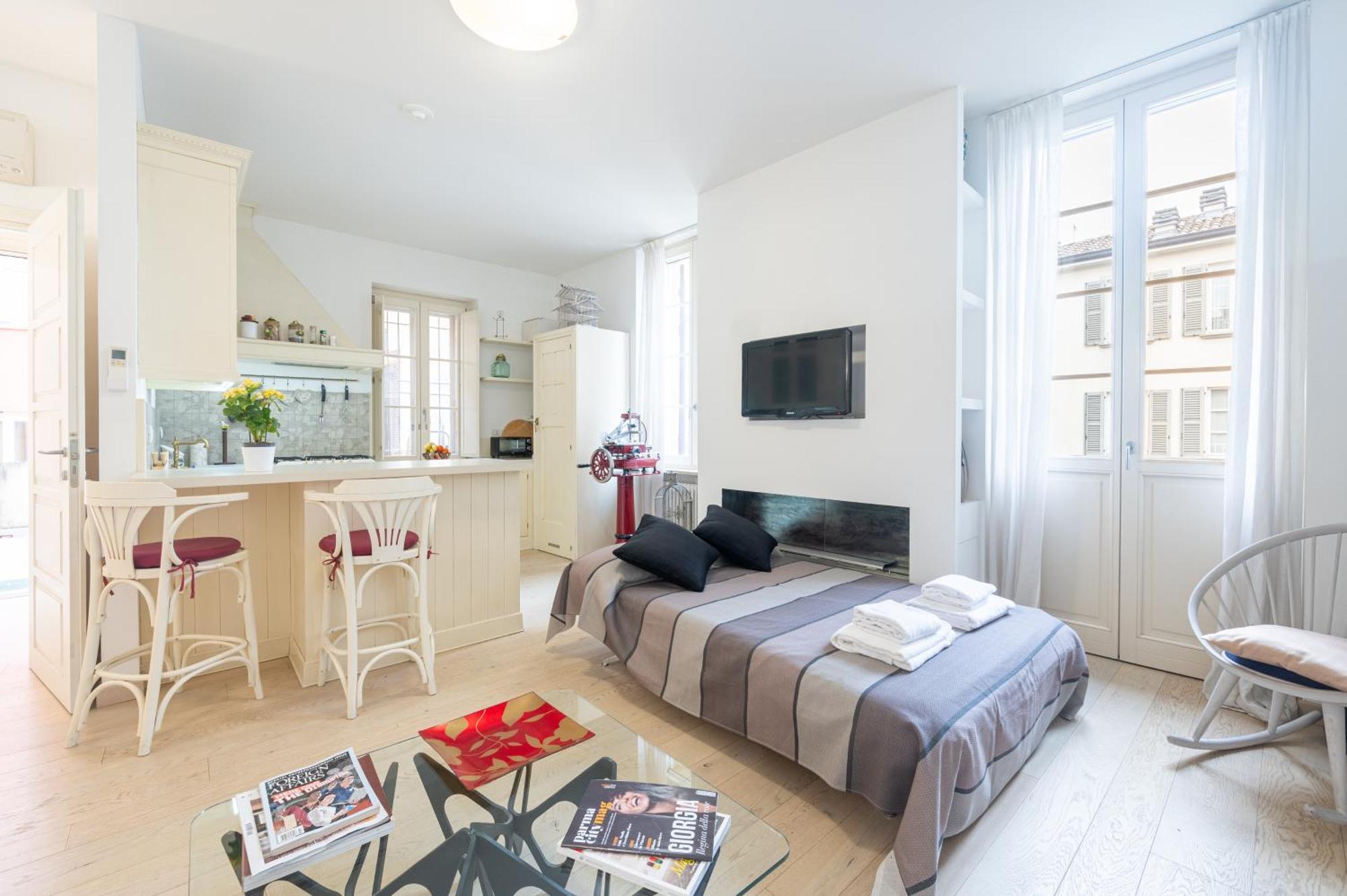 Teatro Regio Exclusive Apartment Parma Bagian luar foto